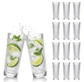 12-Pack 2 oz Heavy-Base Textured Shot Glasses