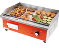 21.6” Commercial Stainless Steel Electric Griddle – Adjustable Temperature