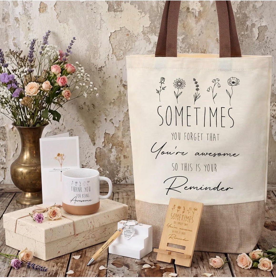 “You’re Awesome” 5-Piece Appreciation Gift Set 🌸