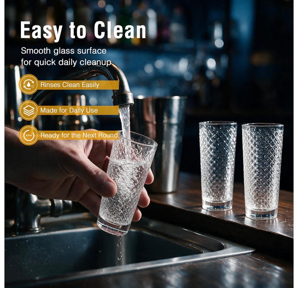 12-Pack 2 oz Heavy-Base Textured Shot Glasses
