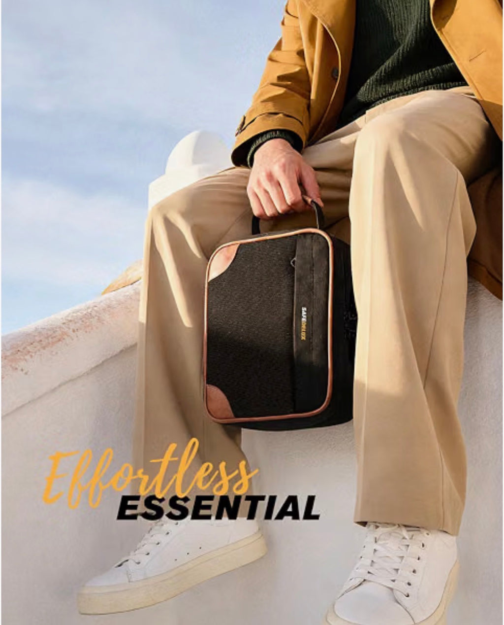 SAFEDELUX Smell-Proof Lockable Storage Bag – Activated Carbon Lining