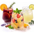 40-Pack Ribbed Plastic Party Tumblers – 13.4 oz
