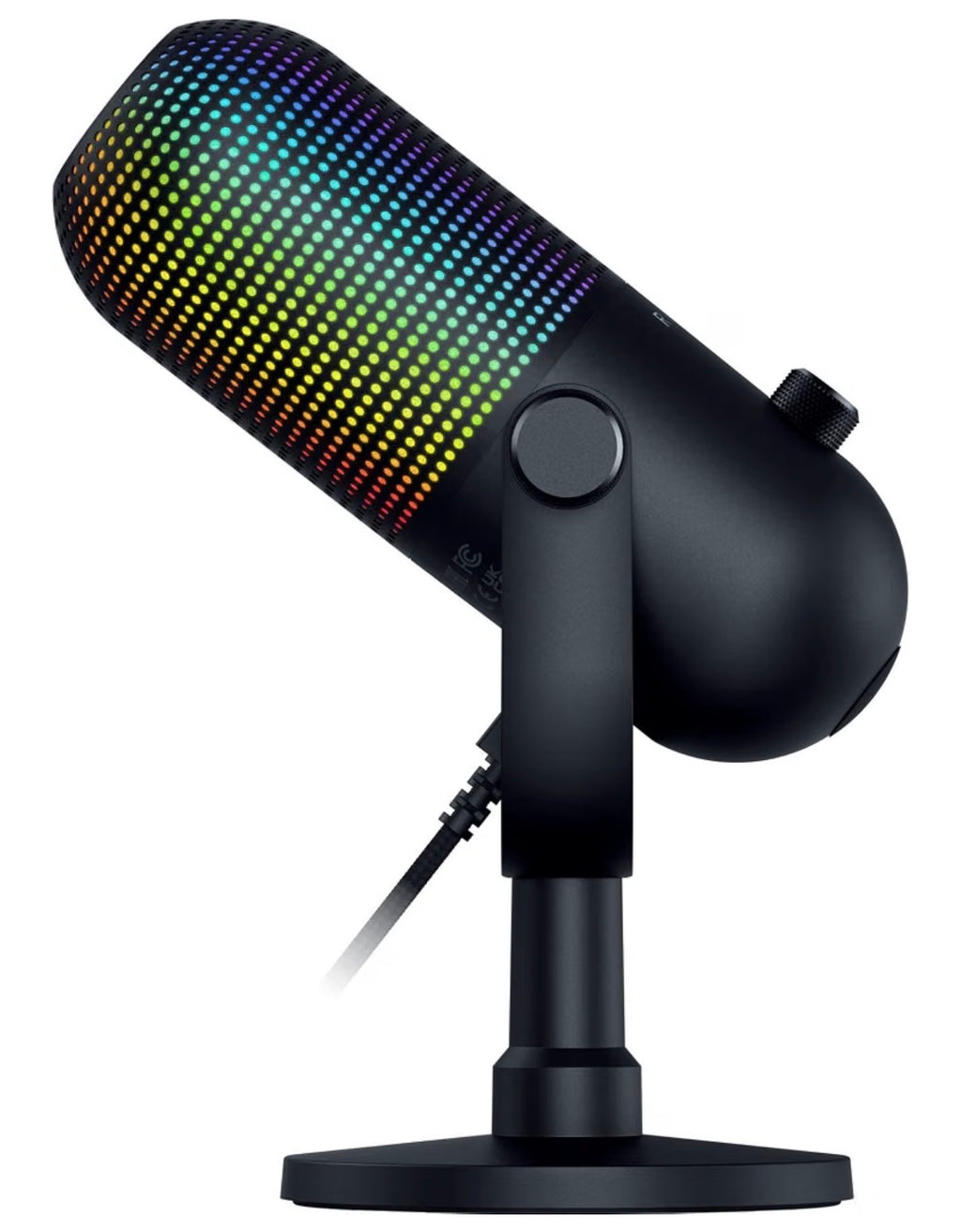 Razer Seiren V3 Chroma 32-Bit DSP USB-C Microphone – Black